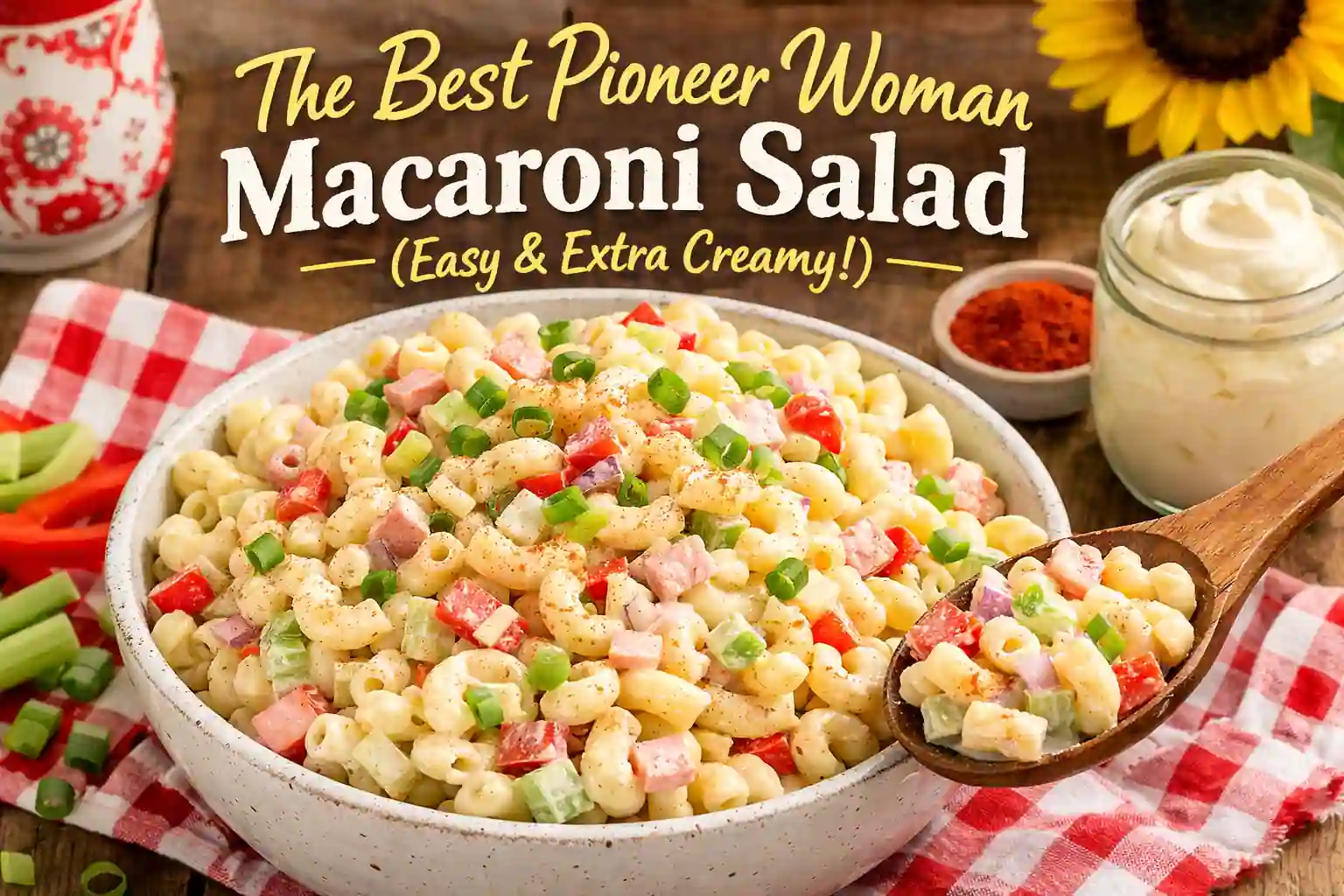 Pioneer Woman Macaroni Salad
