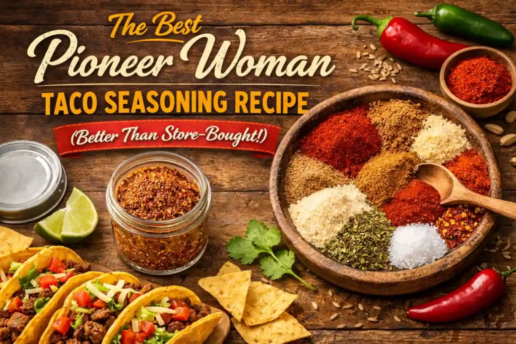 Pioneer Woman Taco Seasoning Recipe