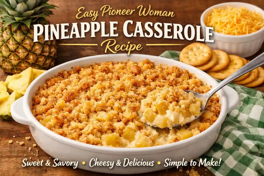 Pineapple Casserole Recipe