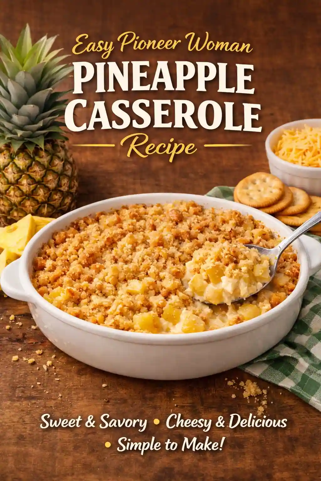 Pineapple Casserole Recipe